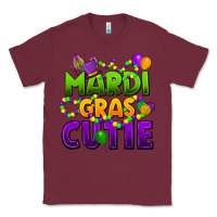 Burgundy mardi gras cutie Classic Tee - CowGirlArtShop