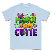 Dusty Blue mardi gras cutie Classic Tee - CowGirlArtShop
