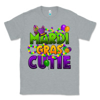 Heather Grey mardi gras cutie Classic Tee - CowGirlArtShop