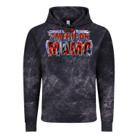 Cloud Black American Mama Mother's Day Vintage Hoodie - FaDigitalArtStudio