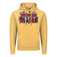Vintage Mustard American Mama Mother's Day Vintage Hoodie - FaDigitalArtStudio
