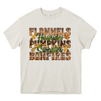 Cream Flannels Hayrides Pumpkins Heavy Core Tee - texasbilliewilder