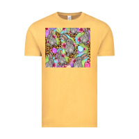 Vintage Mustard Easter bunnys eggs Vintage Tee - OliviaCreatesArt