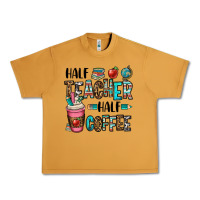 Peanut Butter half teacher half coffee Urban Heavy Tee - OliviaCreatesArt