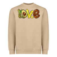 Mushroom love avocado Heavyweight Sweatshirt - BarkalooDesign