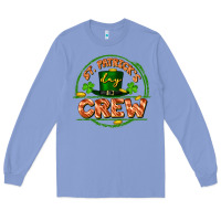 Colony Blue St. Patrick's Day crew Long Sleeve Tee - FaDigitalArtStudio