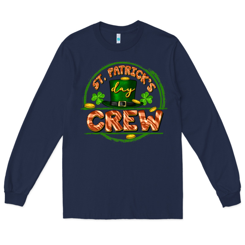 St. Patrick's Day Crew Long Sleeve Tee by FaDigitalArtStudio | Teevron