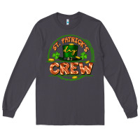 Smoke St. Patrick's Day crew Long Sleeve Tee - FaDigitalArtStudio