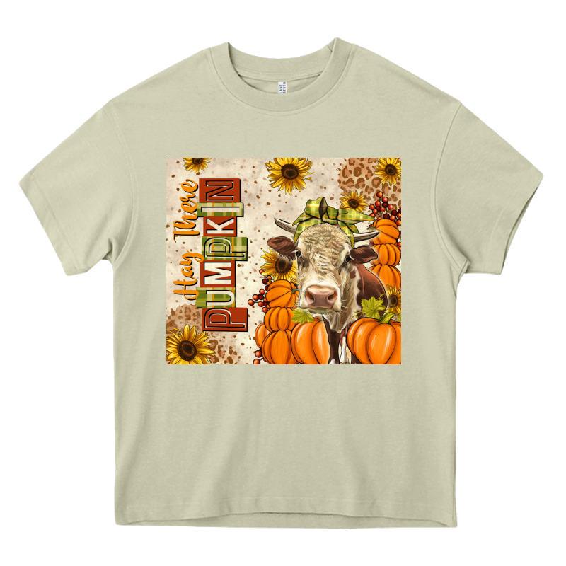 Fall Hay There Pumpkin Heavy Core Tee by texasbilliewilder | Teevron