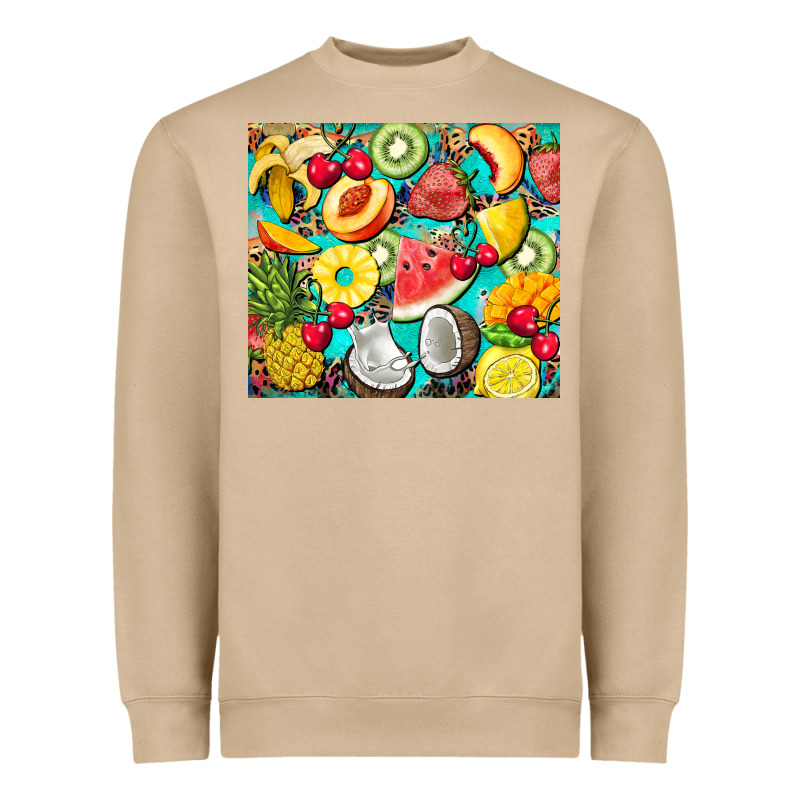 Summer Fruits Heavyweight Sweatshirt by BarkalooDesign | Teevron