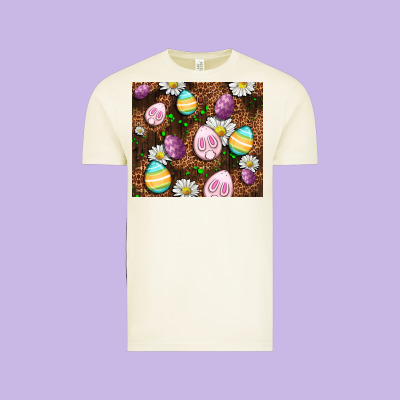 Easter Rabbit Eggs Vintage Tee Designed By Oliviacreatesart
