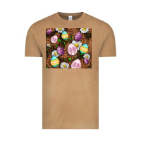 Vintage Camel Easter rabbit eggs Vintage Tee - OliviaCreatesArt