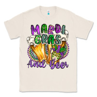 Natural mardi gras and beer Classic Tee - CowGirlArtShop