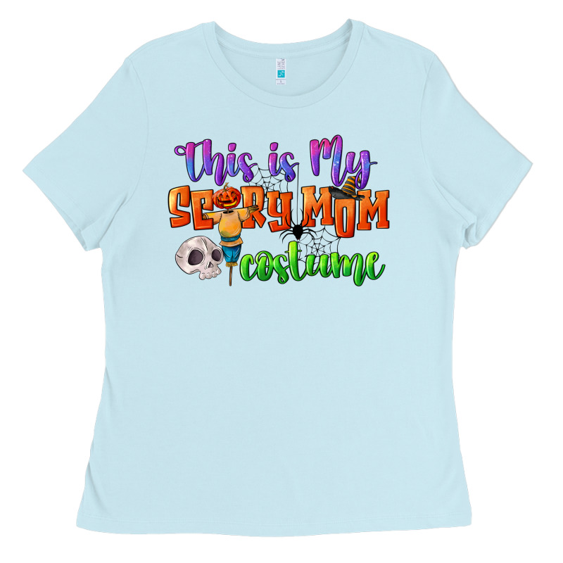 This Is My Scary Mom Costume Ladies Tee by CowGirlArtShop | Teevron