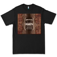 Black world's best grandpa Premium Tee - TumblerDesignByShophia
