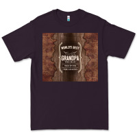 Plum world's best grandpa Premium Tee - TumblerDesignByShophia