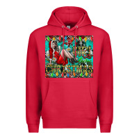Cardinal Just A Girl Who Loves Christmas Premium Hoodie - CowhideDigitalArt