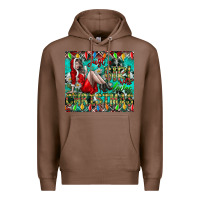 Chestnut Just A Girl Who Loves Christmas Premium Hoodie - CowhideDigitalArt