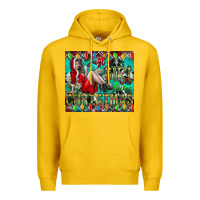 Lemon Just A Girl Who Loves Christmas Premium Hoodie - CowhideDigitalArt