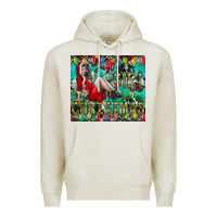 Oatmeal Heather Just A Girl Who Loves Christmas Premium Hoodie - CowhideDigitalArt
