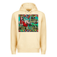 Pina Colada Just A Girl Who Loves Christmas Premium Hoodie - CowhideDigitalArt