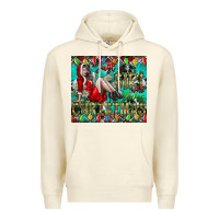 Sandshell Just A Girl Who Loves Christmas Premium Hoodie - CowhideDigitalArt