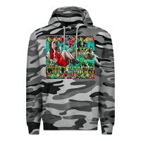 Slate Camo Just A Girl Who Loves Christmas Premium Hoodie - CowhideDigitalArt