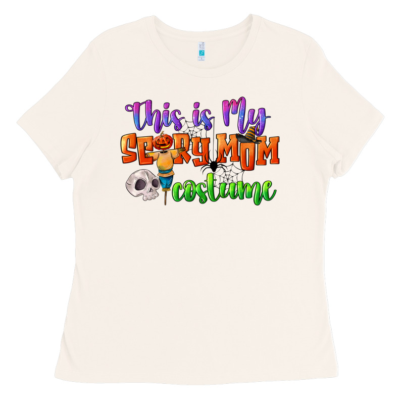 This Is My Scary Mom Costume Ladies Tee by CowGirlArtShop | Teevron