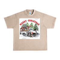 French Oak merry chrıstmas Urban Heavy Tee - FaDigitalArtStudio
