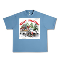 Pebble Blue merry chrıstmas Urban Heavy Tee - FaDigitalArtStudio