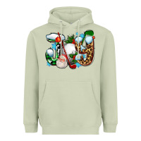 Matcha joy with golf and santas Heavyweight Hoodie - AdoDesignShop