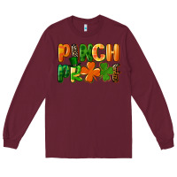 Burgundy pinch proof Long Sleeve Tee - FaDigitalArtStudio