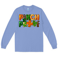 Colony Blue pinch proof Long Sleeve Tee - FaDigitalArtStudio