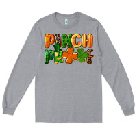 Heather Grey pinch proof Long Sleeve Tee - FaDigitalArtStudio