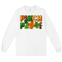 White pinch proof Long Sleeve Tee - FaDigitalArtStudio