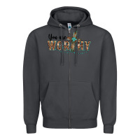 Smoke you are worthy cross Zipper Hoodie - BarkalooDesign