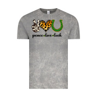 Cloud Rock Peace Love Luck Vintage Tee - Jasminsmagicworld