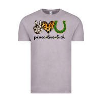 Vintage Zinc Peace Love Luck Vintage Tee - Jasminsmagicworld