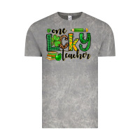 Cloud Rock St. Patrick's One lucky Teacher Vintage Tee - OliviaCreatesArt