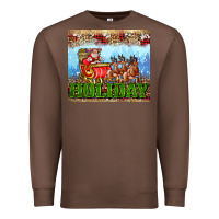 Chestnut holiday and santa. claus Premium Sweatshirt - AdoDesignShop