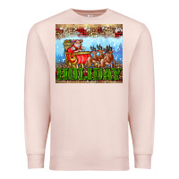 Pale Pink holiday and santa. claus Premium Sweatshirt - AdoDesignShop