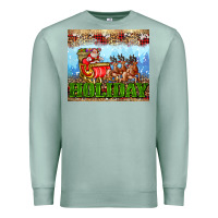 Seafoam holiday and santa. claus Premium Sweatshirt - AdoDesignShop