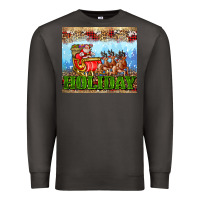 Smoke holiday and santa. claus Premium Sweatshirt - AdoDesignShop