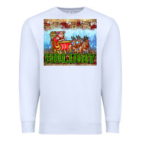 White holiday and santa. claus Premium Sweatshirt - AdoDesignShop