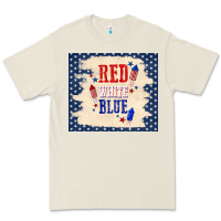 Bone red white blue Premium Tee - TumblerDesignByShophia