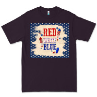 Plum red white blue Premium Tee - TumblerDesignByShophia