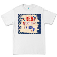White red white blue Premium Tee - TumblerDesignByShophia