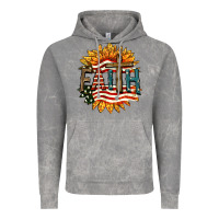 Cloud Rock Faith USA Vintage Hoodie - FaDigitalArtStudio