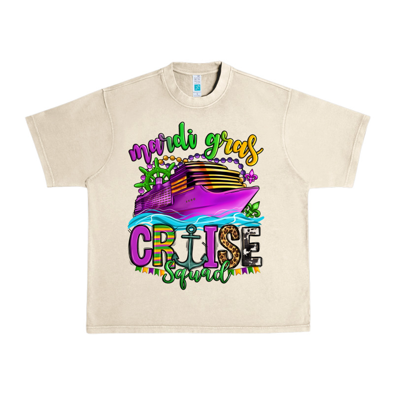 Mardi Gras Cruise Squad Urban Heavy Tee by OliviaCreatesArt | Teevron