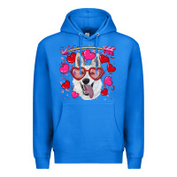 True Royal valentine's day  white shepherd Premium Hoodie - RanaPortraitStore
